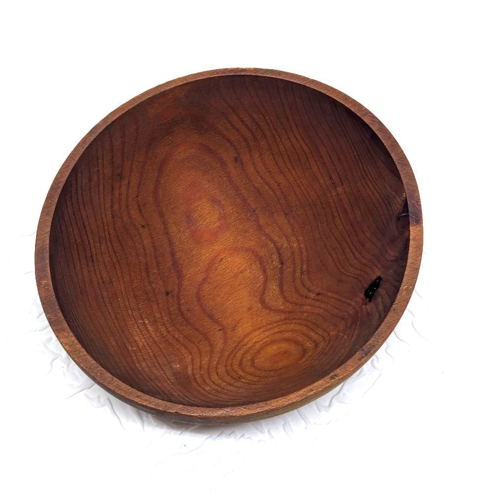 PARRISH CHICAGO Primitive Wooden 8" Bowl